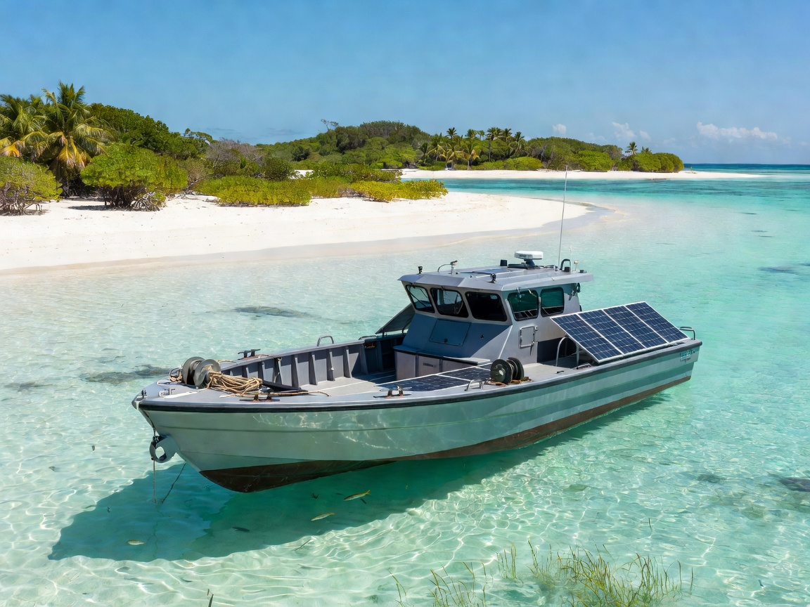 Solaris Amphib 36 shallow draught island expedition vessel